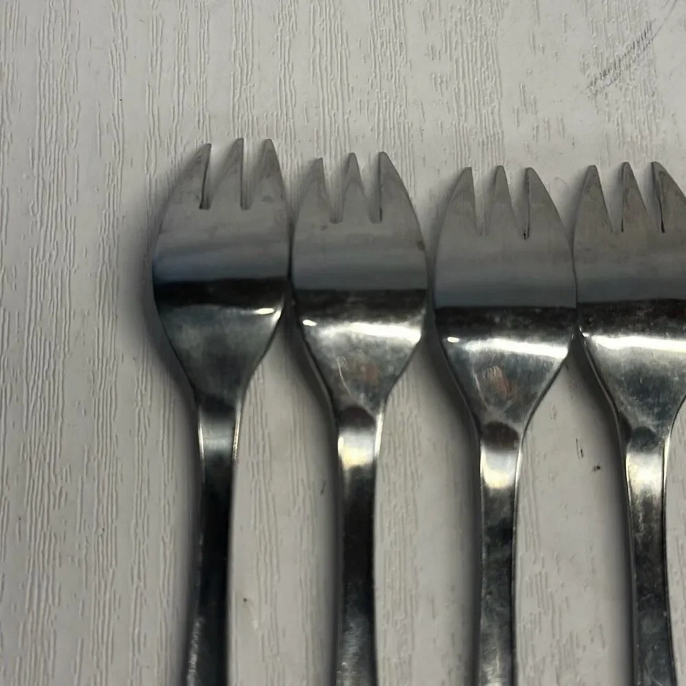 Northland Oneida Stainless Steel Love Story set 6 Cocktail Seafood Forks‎ Japan